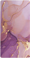 Bseiialft Purple Gold Abstract Marble Crib Sheets for Boys Girls Soft and Breathable