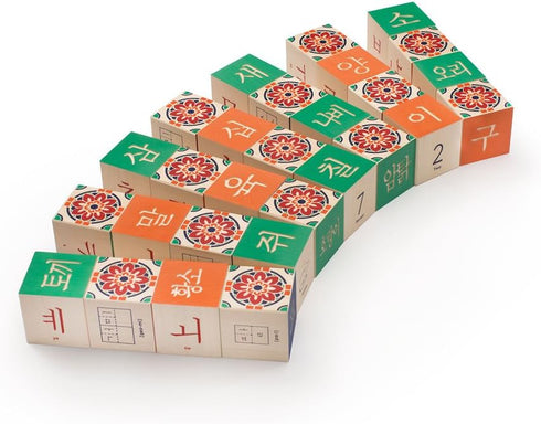 Uncle Goose Korean Blocks - Made in the USA