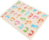 Arabic Alphabet Puzzle Board, Number Shape Jigsaw Puzzle, Educational 3D Blocks Learning Puzzle for Kids
