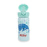 14 Oz 18+ Nuby Thirsty Kids No Spill Flip-It Active Stainless Steel Travel Cup or Water Bottle - - Months - Mint Whale
