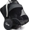 Mosquito Net for Stroller and Car Seat - Universal Fit, Durable Quality with Zipper - Black Color