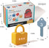 Counting 3 4 5 Dinhon Kids Learning Locks with Keys Numbers Matching & Montessori Educational Toys for Ages Boys