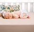 GRSSDER Soft Muslin Crib Sheet, 1 Pack, 100% Cotton for Boys and Girls, Fits Standard Crib Mattresses