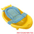 Baby Bath Tub Portable Non-slip Mesh Bathtub, Newborn Infants Toddlers Spine Protection Pad, Folding Bath Mat for Boys