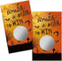 50 Pack Halloween Theme Scratch Off Game - Spider Witch Bat Cards for Halloween Party Activities