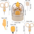 Trimmer Set Nail Clippers and Kit for Newborns and Infants Ergonomic Protective Nail File and Scissors Grooming Tools