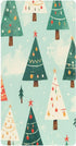 Bseiialft Christmas Trees Green Crib Sheets for Boys Girls Soft and Breathable Cotton