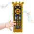Soft Silicone Musical Teething Toys for Toddlers - Baby Remote Control Shape Molar Teether Gift