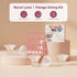 10PCS 13/15/17/19/21mm, 24mm Flange Sizing Kit with Flange Inserts Silicone Breast Pump Flange Insert Kit