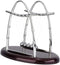 Fdit Classic Balance Balls, 5 Pendulum Balls Demonstrate Physics Laws, Desk Decor for Home and Office