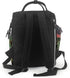 FHEDVBN Backpack Mummy Backpacks Daypack black and gold geometric Diaper Bag for Women Multifunction Waterproof for Mom