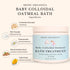 Oatmeal Baby Bath Powder by Irene Organics, Colloidal Oatmeal for Eczema and Dry Skin, 2 Pack