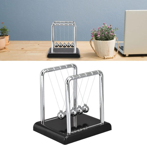 Estink Balance Pendulum Ball, Newton's Balance Balls Physics Science Toy for Office Games and Stress Relief