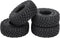 1.0 Tires-2.28in*0.94in RC Crawling Tires, All Terrain Large Tyre for 1/18 TRX4M 1/24 SCX24 AX24 FCX24 RC Crawler