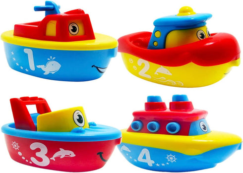 3 Bees & Me Bath Toys - Magnet Boat Set for Toddlers & Kids - Fun & Educational