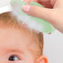 Generic Baby Scalp Brush - Baby Bath Scrubber | Silicone Baby Hair Scrubber | Children Scalp Massager Comb | Newborns