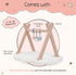 3 14-inch 2 Set LullaBaby Play Gym Hanging Toys Baby Doll Accessories Pretend Play Kids Ages & Up Doll Playmat
