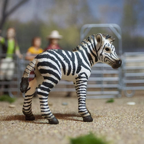 Playset Gemini&Genius Zebra Toys - Wild Life Zoo Animal Figurines, African Jungle Animal Action Figure Gift for Kids
