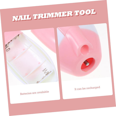 Electric Nail Remover - Portable Manicure Tool for Boys and Girls