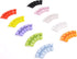 50x 10 LIHAO Pacifier Clips Holders for Teething Toys Baby Blankets - Colors