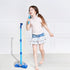 Toyvian Musical Toys Karaoke Machine for Kids with Adjustable Stand and Microphones,Music Sing Microphone Toy