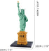 Statue of Liberty Building Blocks Set (2810 Pcs), Famous World Architecture Educational Toys Micro Bricks for Kids