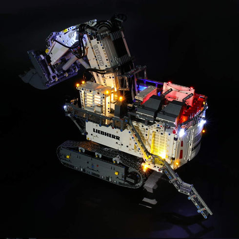 Briksmax LED Lighting Kit for Liebherr R 9800, Compatible with Lego 42100 Model