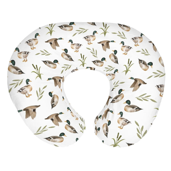 Mallard Duck Hunting Baby Nursing Pillow Covers for Boy Girl Wild Ducks