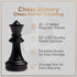 9.5 Inches Set 2 Chess Armory Magnetic Travel Chess - Folding Board with Storage Box & Extra Queen.
