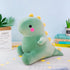 Cute Dinosaur Plush Toys, Fat Dinosaur Stuffed Animals Toys Dolls, Dinosaur Plush Toy Soft Stuffed Animal Dino Plushies Doll Cute Birthday Gifts for Kids Girls Boys (green,8in)