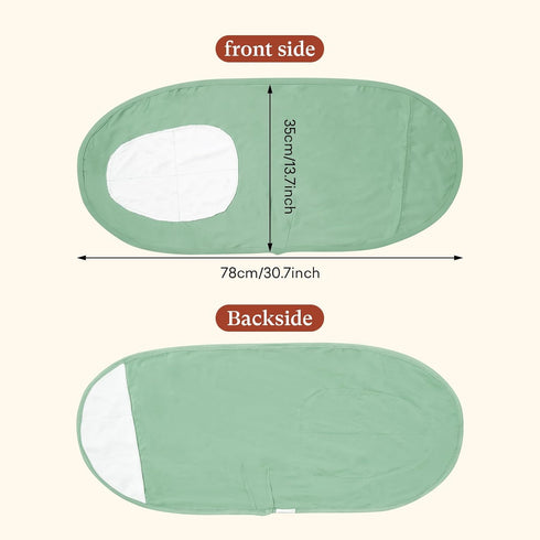 3 Pack Adjustable Velcro Swaddle Wraps for Newborns