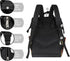 Hsnar Backpack Christmas Tree Bell Waterproof Diaper Bag Large Capacity Baby Bag with Stroller Straps, Multi-Pocket