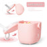 Termichy Baby Formula Dispenser, Portable Milk Powder Container with Carry Handle for Travel, 8.8OZ, Pink