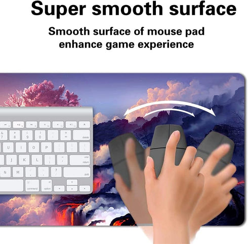 Board Game TCG Playmat Table Mats - Size 60X35 cm Mousepad for MTG RPG CCG Trading Card Games