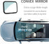 Oxnaleah 360 Car Mirror for Baby,Shake proof,Shatterproof Baby Car Mirror for Safe Travel, Rotation, Clear Wide View