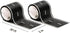 PlayTape Road Tape for Toy Cars - Sticks to Flat Surfaces, No Residue; 2-Pack of 30 ft. x 2 in. Black Road by PlayTape
