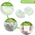 Hemobllo Pregnant Women Shaped Pillow Multifunctional Waist Support Cushion for Side Sleeping Comfort for Abdomen