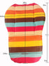 Rainbow Striped High Chair Cushion Liner - Water Resistant Mat Pad