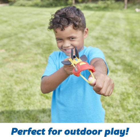 Kidoozie 6 50 Slingshot Rocket - STEM Toy for Ages and Up - Whistling Rocket Launches Up to Feet