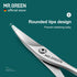 MR.GREEN Baby Nail Scissors Safety Nail Care Clippers Cutter Newborn Baby Convenient Nail Grooming Manicure Tool (Nail