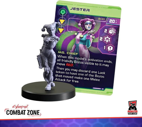 Monster Fight Club Cyberpunk: Combat Zone - Bozos Starter Gang
