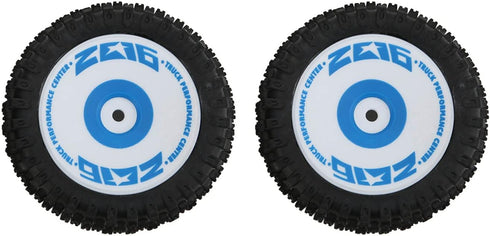 RiToEasysports Rear Rubber Tires for Wltoys 1/12 RC Car, Upgrade Part for 124017 Remote Control Car