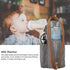 wosume Milk Heater, USB Heating Bag Bottle Heated Cover, Car Milk Heater Milk Warmer, Foldable for Travel for Baby