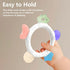 Baby Teething Ring Toys Frozen Silicone Teethers for Babies 0-6-12 Months, Soft Candy Sensory Design Sensory Teething Gums Chew Infant Toys, Boy Girl Baby Gift