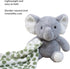 Set, The Peanutshell Blanket Gift Ellie Plush Elephant Stuffed Animal Toy for Boys, Girls, Cute Elephant Plushies