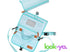 LOOK-YA Portable Diaper Changing Pad, Portable Changing pad for Newborn Girl & Boy - Baby Changing Pad with Smart Wipes