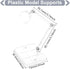 FINGERINSPIRE 8 Pcs Action Figure Stand, Assembly Display Holder Base for 6 inch Action Figures or Effects
