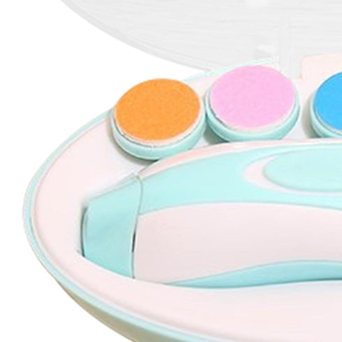 Trimmer, Trimmer Set Baby Electric Nail Infants Nail File LED Baby Nail File Electric Nail Manicure Toes Fingernails