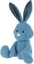 Apricot Lamb Toys Plush Jewelry - 8.7 Inch Blue Velvet Bunny Rabbit Stuffed Animal, Soft Cuddly Gift for Kids