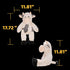 Cow Stuffed Animals - Soft Plush Adorable 17.71 Inch Plush Cow Toy, Gifts for Girls Boys